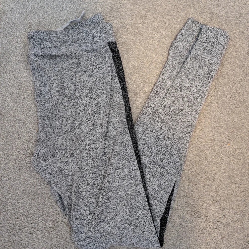 3 For $18 PINK Victoria's Secret Gray Joggers with Black Stripe - Picture 5 of 7